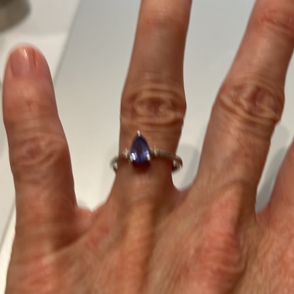 Vintage Tanzanite ring - Picture 2 of 2